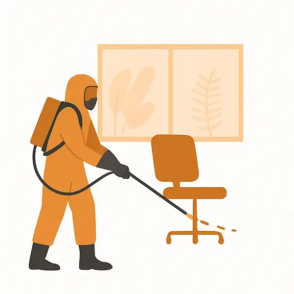 Schädlings Retter in Aktion